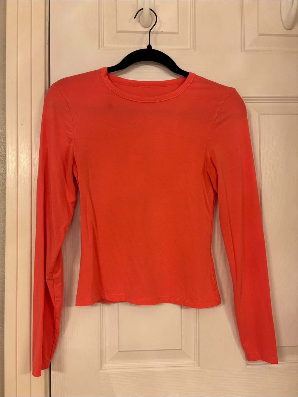 Women’s Best Top in Bright Coral Orange